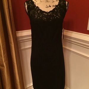 INC International Concepts Black Sheath/Dress